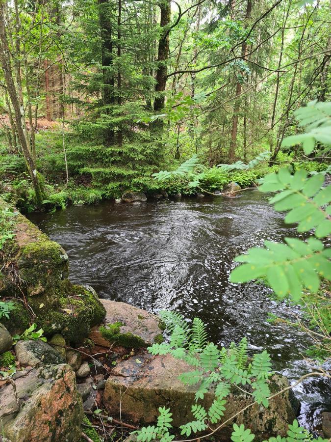 Stuga I Naturen Simlångsdalen Eksteriør billede